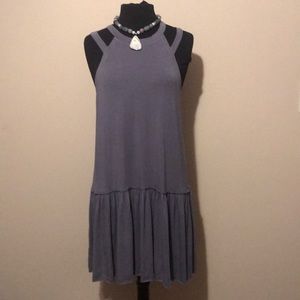 Sale!!! 2/$20💵🤑 Blue/grey sleeveless tunic